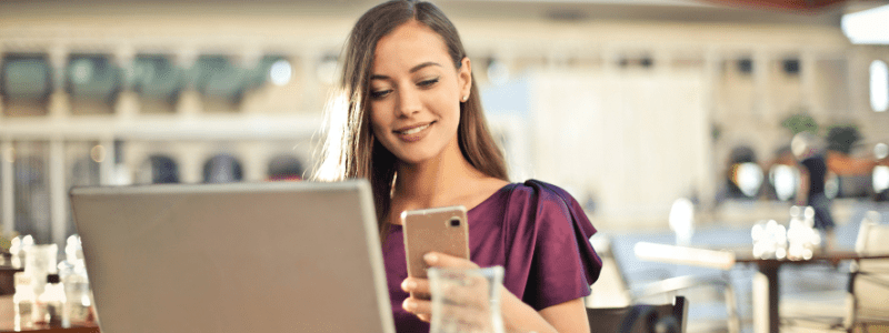 Blaues Licht geht unter die Haut