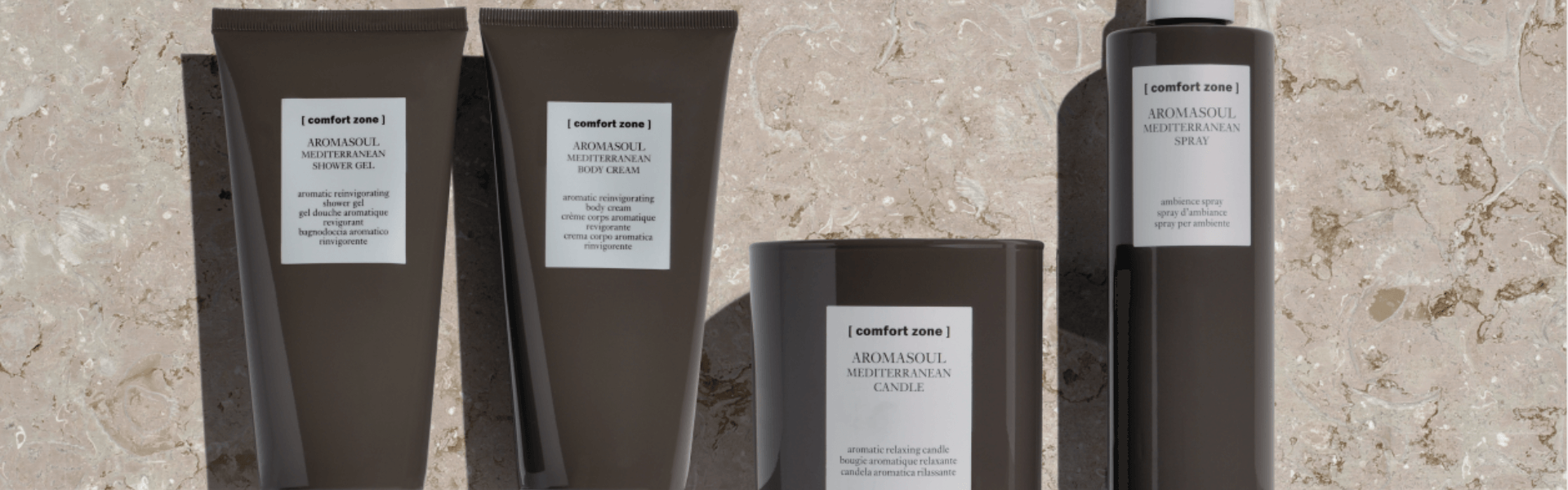 Comfort Zone Aromasoul Mediterran - Raumduft und Körperserie