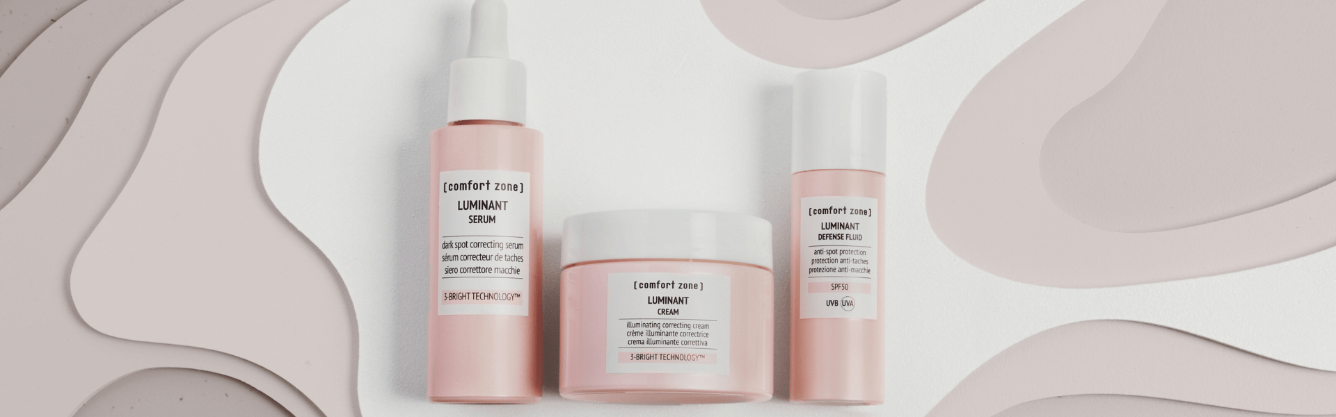 Comfort Zone Luminant Pflegeserie gegen Pigmentflecken