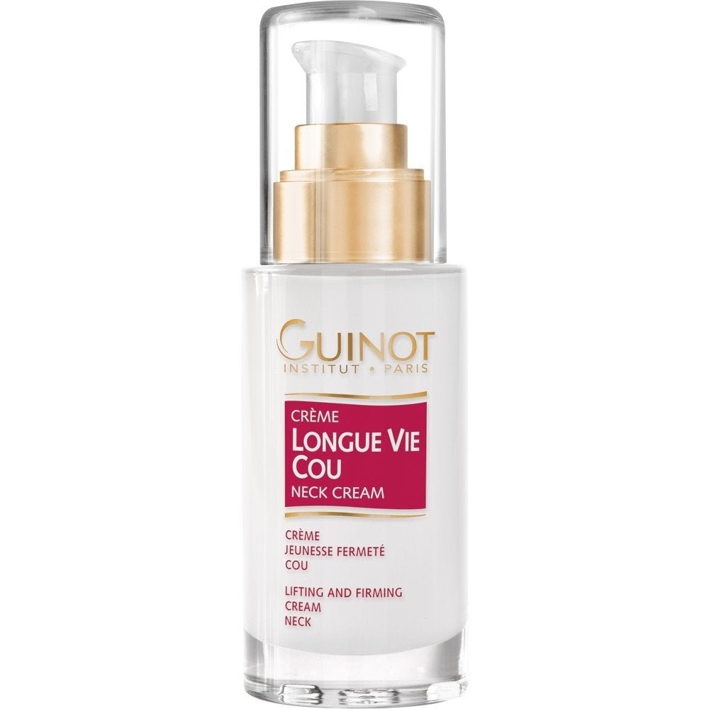 Guinot Longue Vie Cou – straffende Anti-Aging-Creme für Hals- und Dekolleté-Bereich