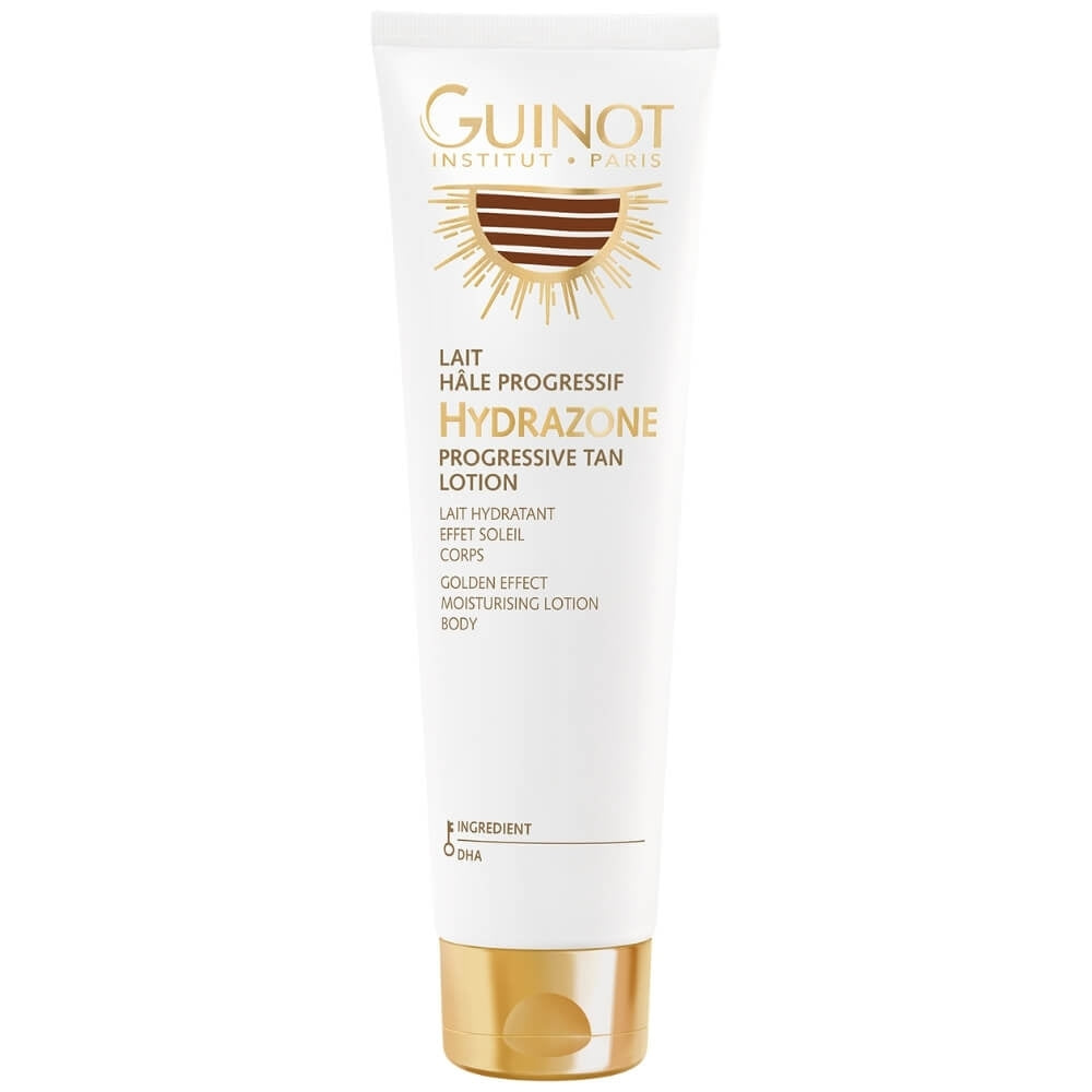 Guinot Hydrazone Körpermilch mit Bräunungseffekt – progressive Selbstbräunerpflege für strahlende Haut
