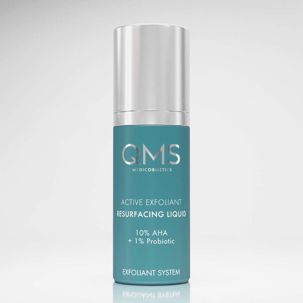 QMS Active Exfoliant 10% AHA – effektives Peeling für glattere, verfeinerte Haut