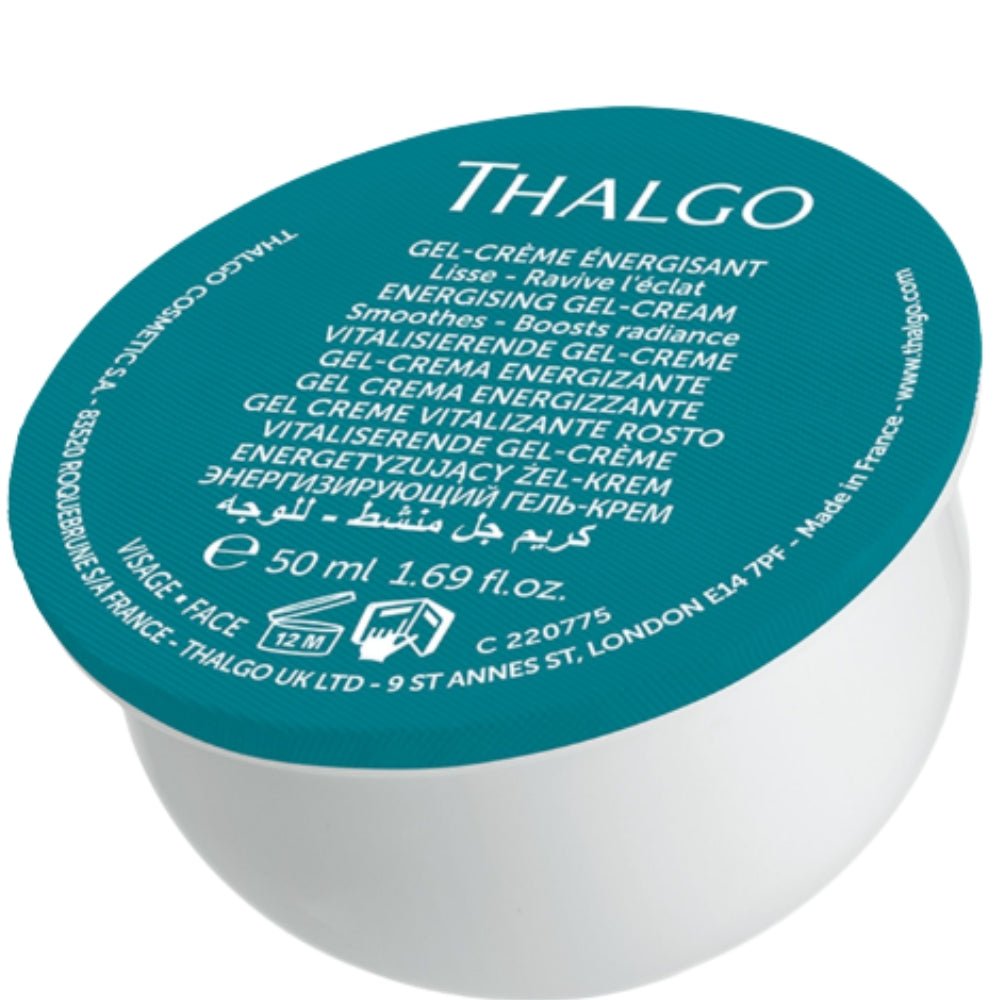 Spiruline Boost Gel-Creme REFILL – antioxidative Pflege von Thalgo gegen Umweltstress und Müdigkeitsanzeichen.