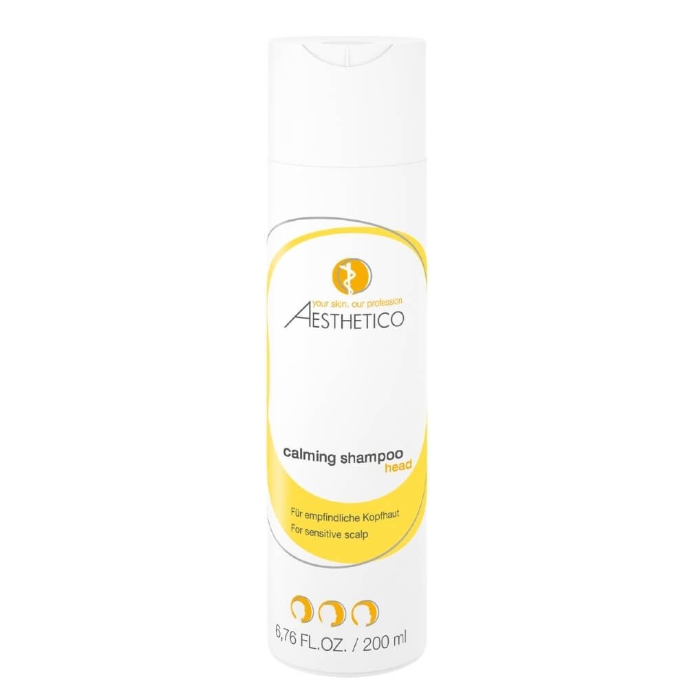 AESTHETICO Calming Shampoo – 200 ml mildes Shampoo für empfindliche und gereizte Kopfhaut, ideal für die tägliche Anwendung