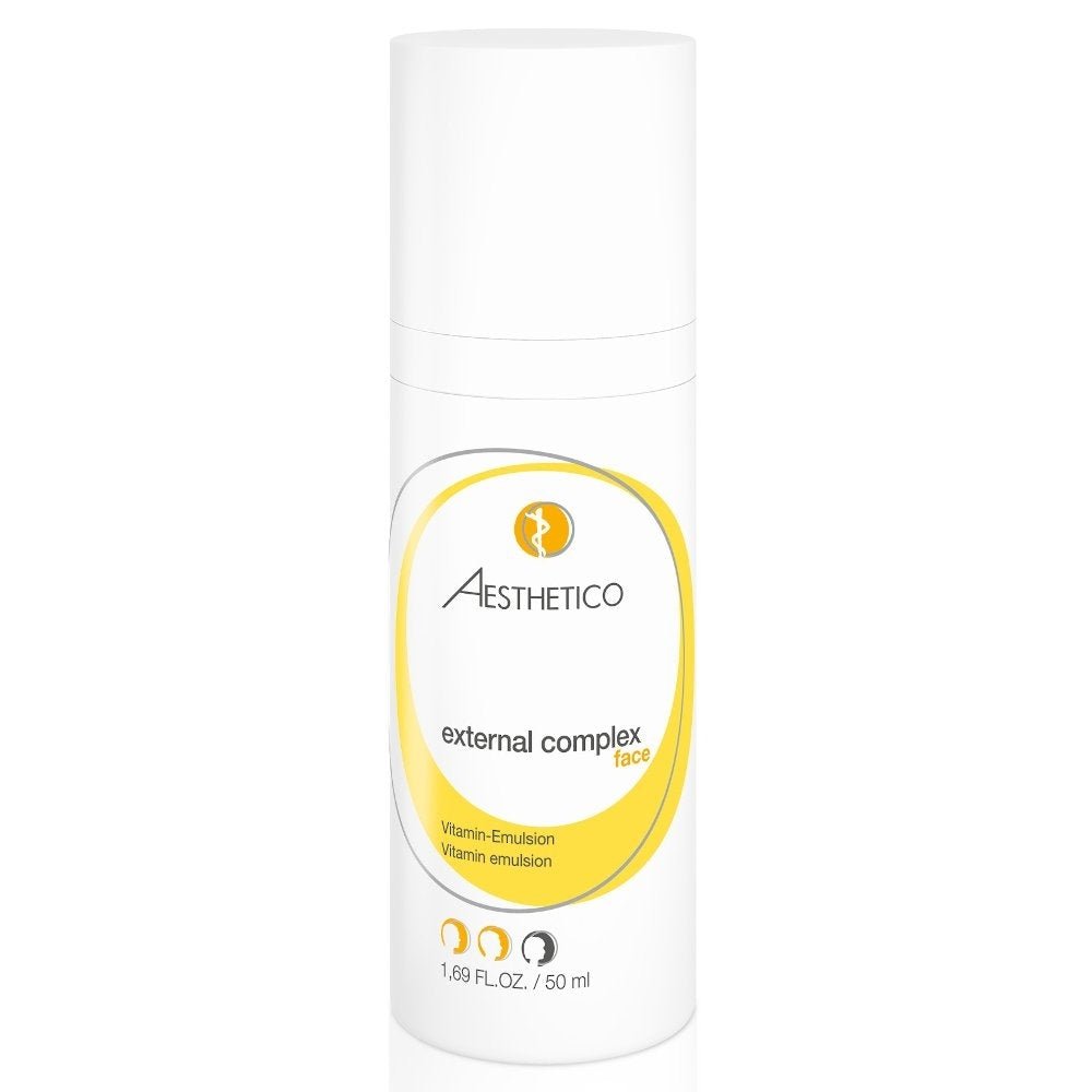 AESTHETICO External Complex – 50 ml beruhigende und regenerierende Pflegecreme für empfindliche und gereizte Haut