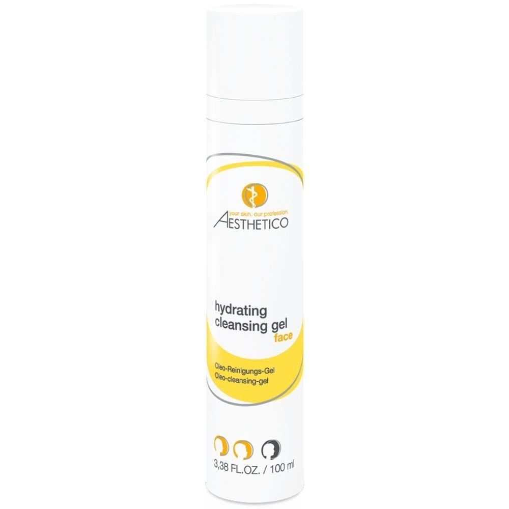AESTHETICO Hydrating Cleansing Gel – 100 ml feuchtigkeitsspendendes Reinigungsgel für normale bis fettige Haut, ideal zur sanften und gründlichen Reinigung