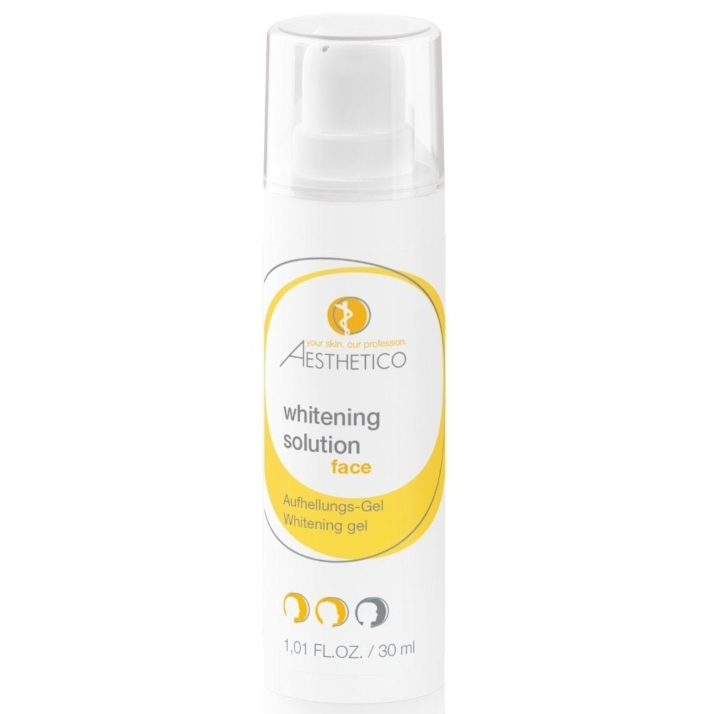 AESTHETICO Whitening Solution – 30 ml aufhellendes Serum zur Reduzierung von Pigmentflecken und zur Verbesserung des Hautbildes