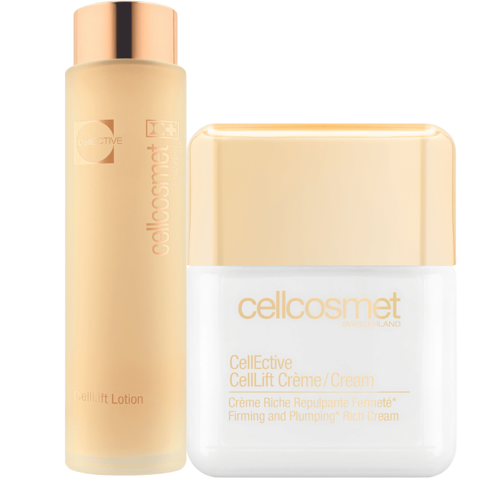 Cellcosmet CellLift Set – Luxus Anti-Aging Gesichtsserum für straffere Haut.