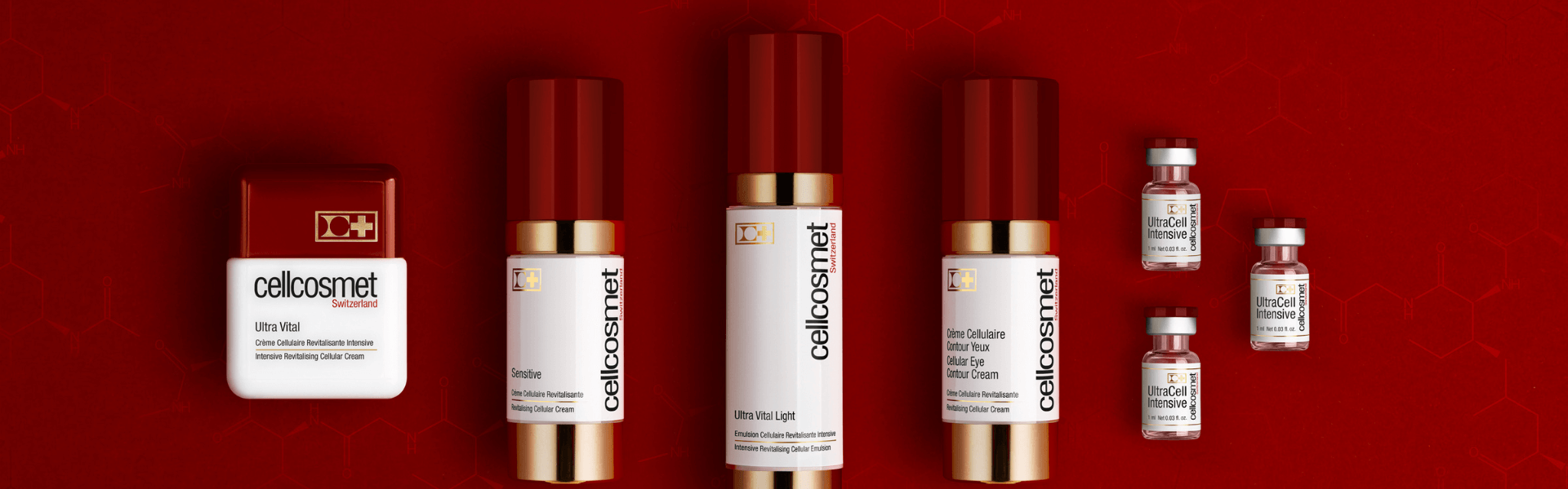 Cellcosmet - Zellular Kosmetik - Cellcosmet Produkte - Gruppenbild