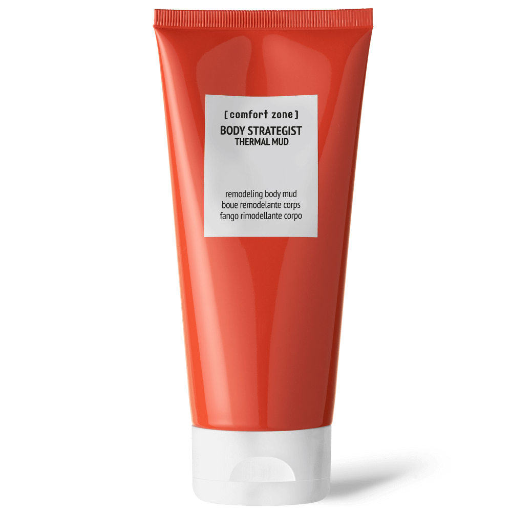 Comfort Zone Body Strategist Thermal Mud 200ml, mineralreiche Körpermaske zur Straffung der Haut - Tube