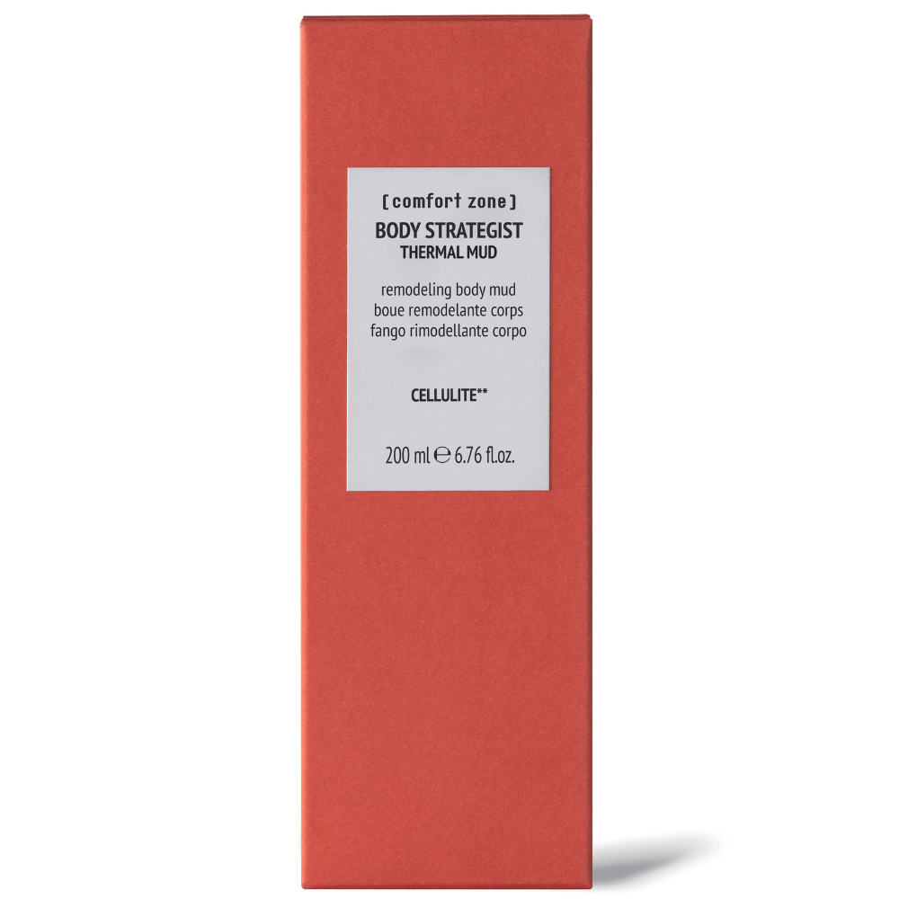 Comfort Zone Body Strategist Thermal Mud, entschlackende Körpermaske mit mineralreicher Formulierung in der Originalverpackung