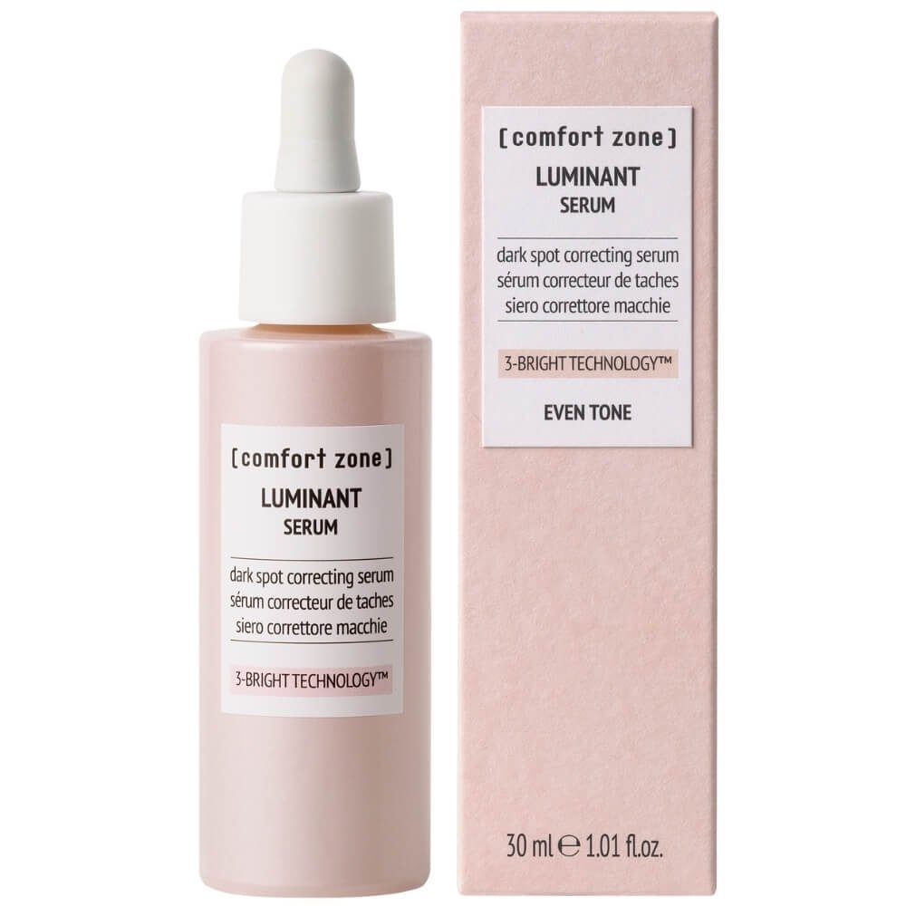 Comfort Zone Luminant Serum, aufhellendes Gesichtsserum in der Flasche mit Originalverpackung