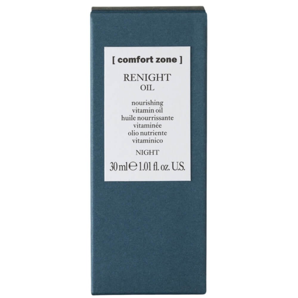 Comfort Zone Renight Vitamin Oil 30ml, Gesichtsserum - nährendes Gesichtsöl mit Antioxidantien - Umverpackung