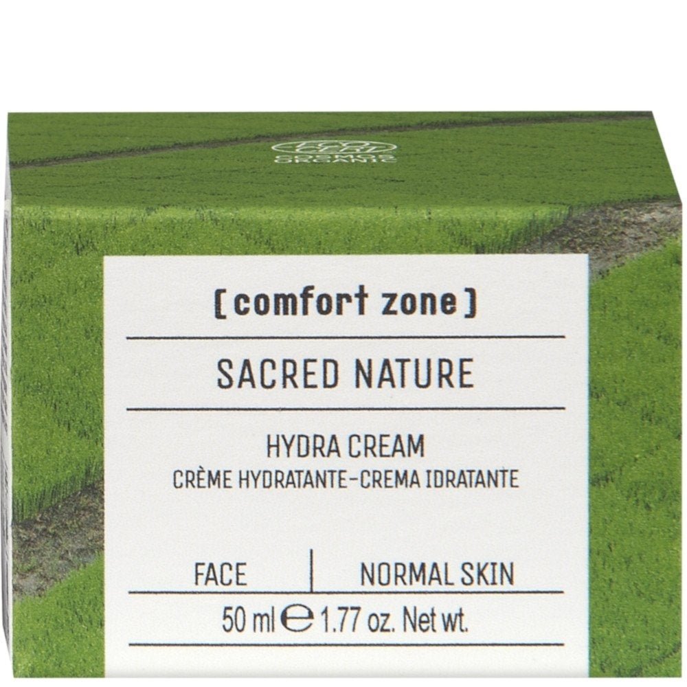 Comfort Zone Sacred Nature Hydra Cream 50ml, feuchtigkeitsspendende Gesichtscreme in der Originalverpackung