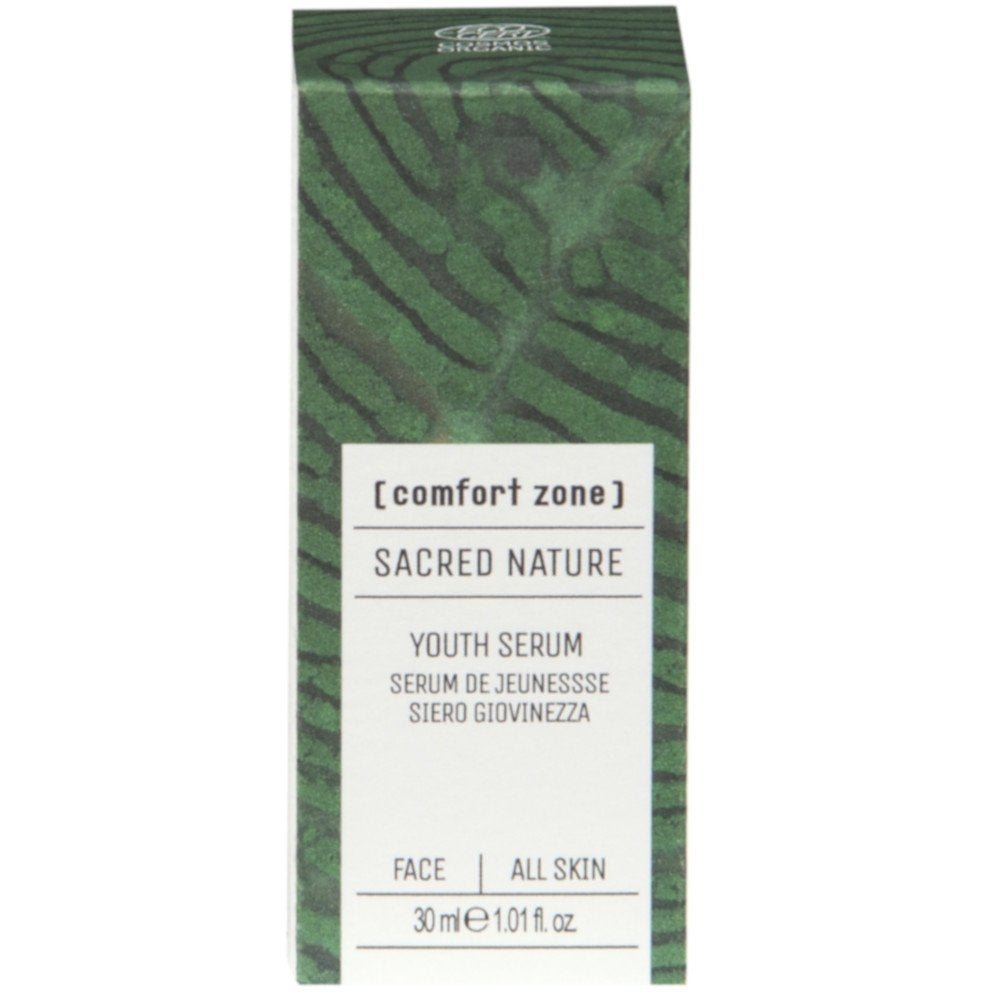 Comfort Zone Sacred Nature Youth Serum 30ml, revitalisierendes Anti-Aging-Serum - Original Umverpackung
