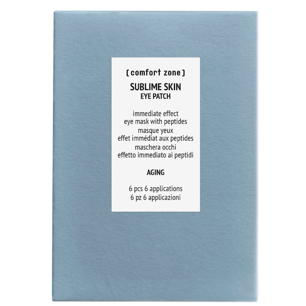 Comfort Zone Sublime Skin Eye Patch 6 Stk., luxuriöse Augenpflege-Patches in der Originalverpackung