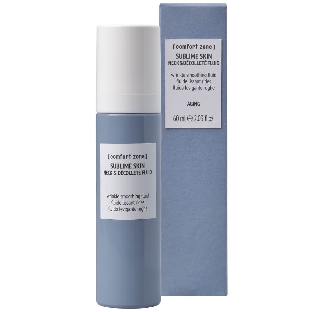 Comfort Zone Sublime Skin Neck & Décolleté Fluid 60ml, leichtes und straffendes Fluid für Hals und Dekollete