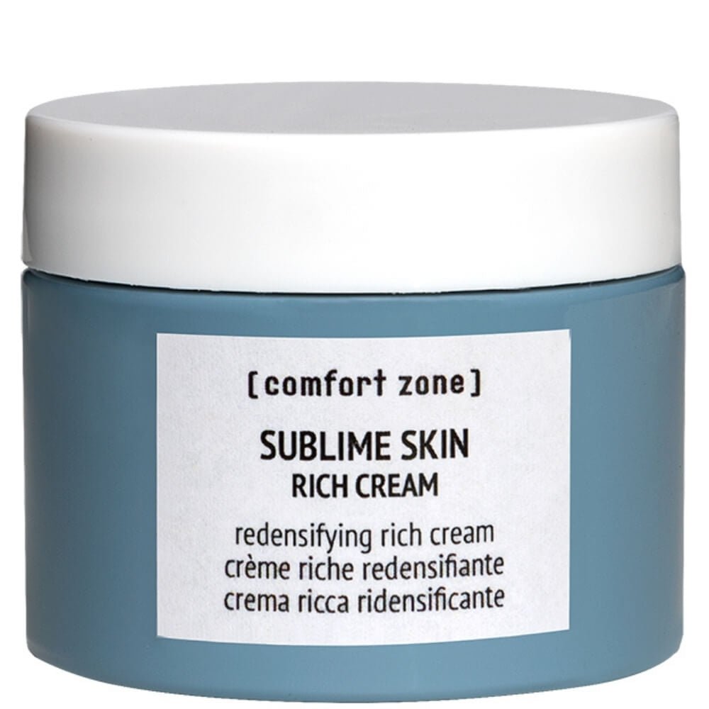 Comfort Zone Sublime Skin Rich Cream 60ml, nährende Anti-Aging-Creme im eleganten Tiegel