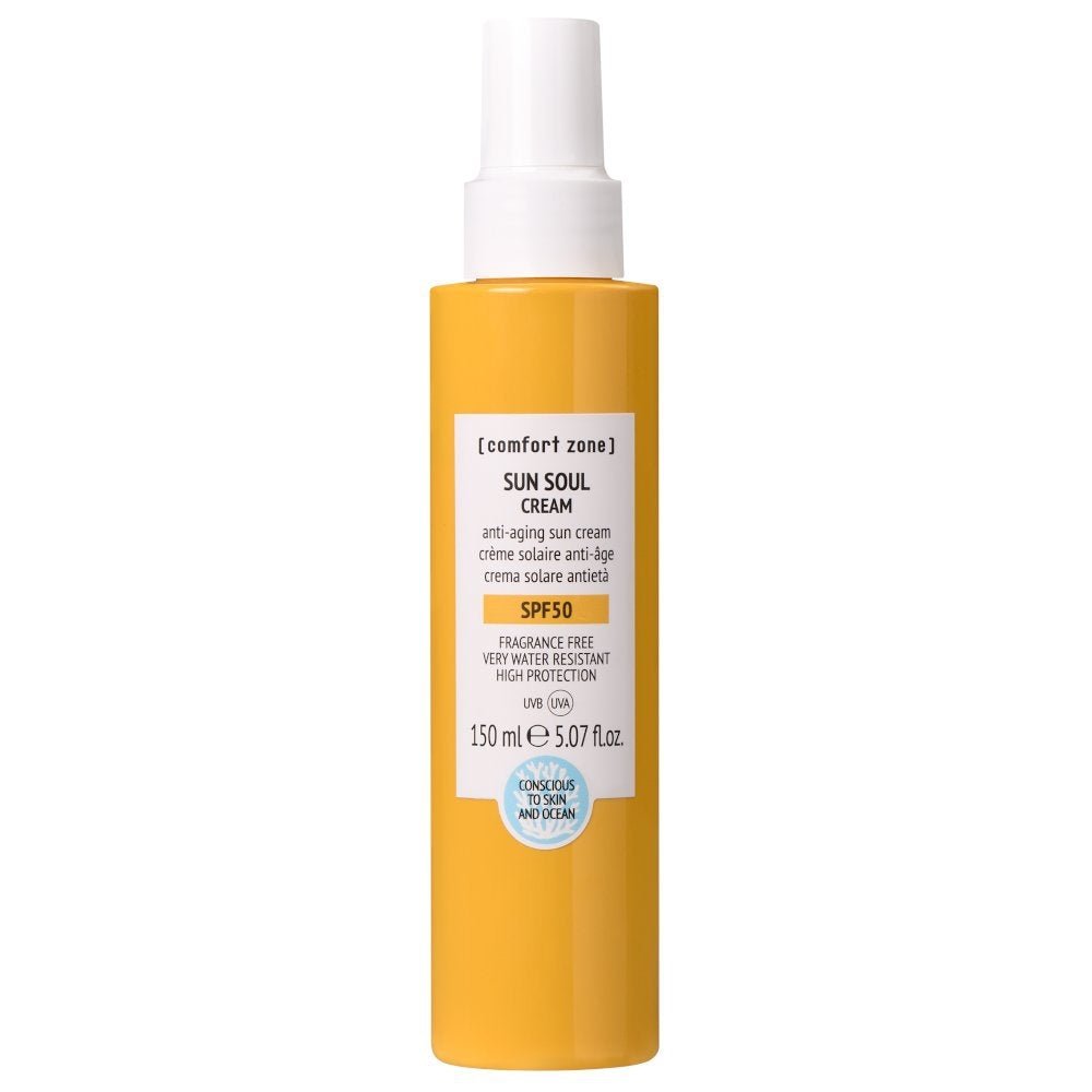 Comfort Zone Sun Soul Cream SPF30 150ml, feuchtigkeitsspendende Sonnencreme für zuverlässigen UV-Schutz