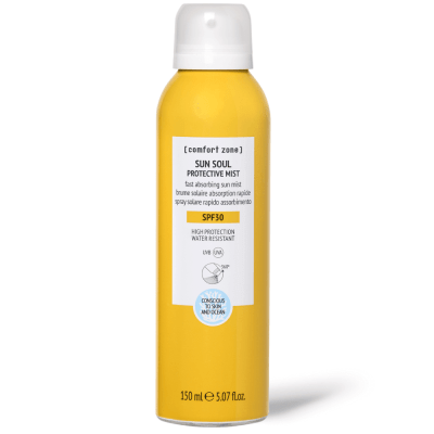 Comfort Zone Sun Soul Protective Mist SPF30 150ml, schützendes und erfrischendes Sonnenspray mit LSF 30