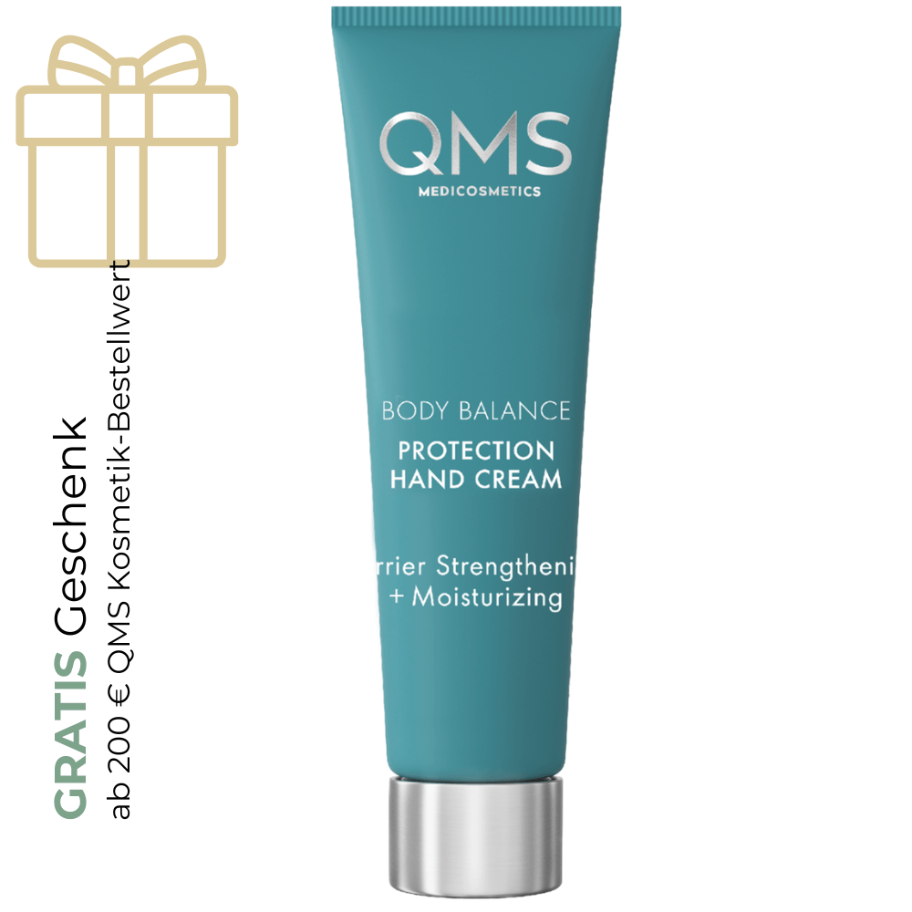 Gratis QMS Replenish Pflege in praktischer Reisegröße – Geschenk zu Ihrer Bestellung.