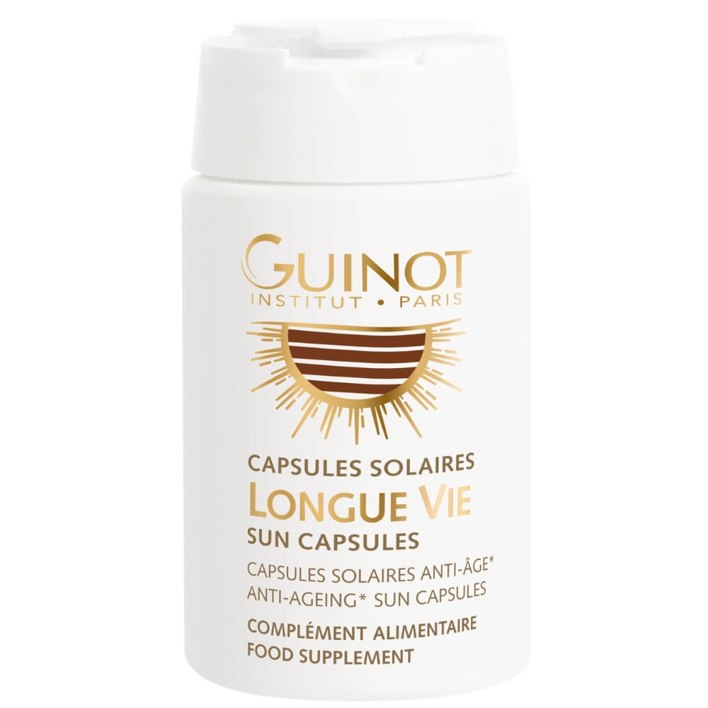 Guinot Longue Vie Sonnenkapseln – Nahrungsergänzung für Hautschutz und gleichmäßige Bräune von innen
