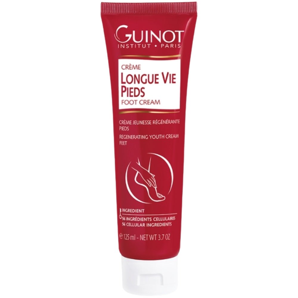 Guinot Longue Vie Pieds – revitalisierende Fußcreme gegen trockene Haut und für zarte Füße