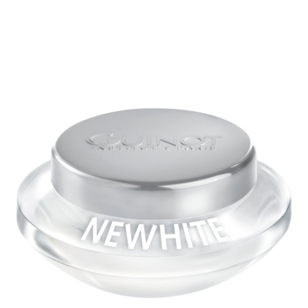 Guinot Newhite Nachtcreme – aufhellende Nachtpflege zur Milderung von Pigmentflecken und Hautverfärbungen