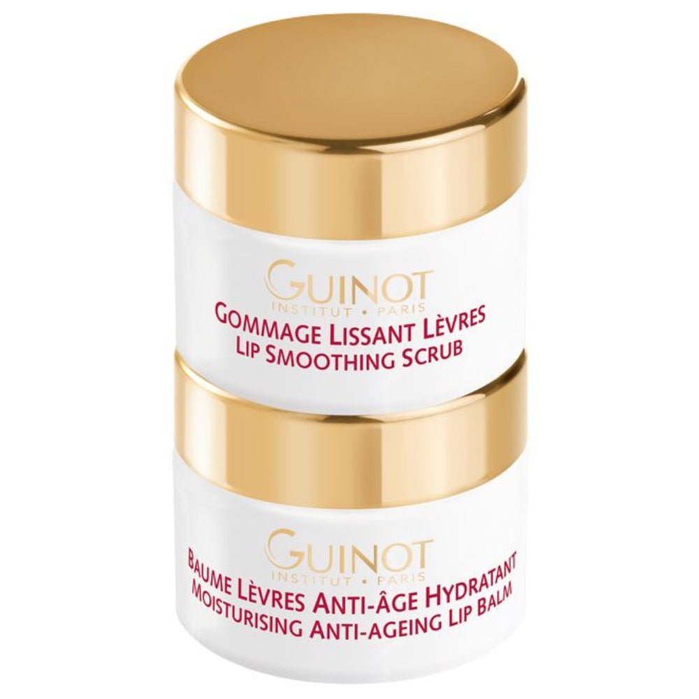 Guinot Lippen-Duo – pflegendes Set mit Peeling und Balsam für geschmeidige, regenerierte Lippen