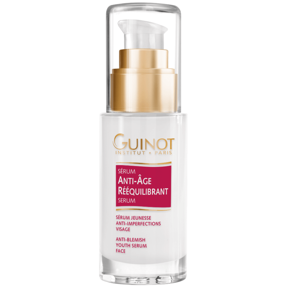 GUINOT Sérum Anti-Age Réèquilibrant - Gesichtsserum unreine reife Haut, 30ml