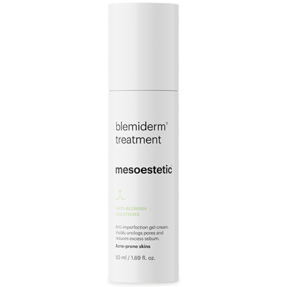 Mesoestetic Blemiderm Treatment Cream 50ml – Produktfoto der Creme zur gezielten Behandlung von Akne und Hautunreinheiten
