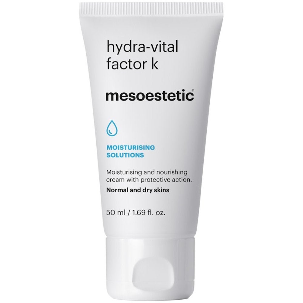 Mesoestetic Hydra-Vital Factor K 50ml – Intensiv feuchtigkeitsspendende Creme zur Hautregeneration und Stärkung der Hautbarriere