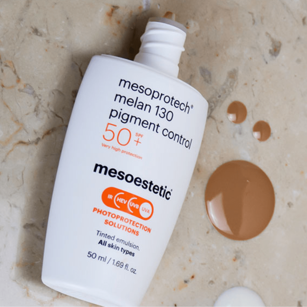 Mesoestetic Melan 130+ Pigment Control – Lichtschutz und Anti-Pigmentflecken-Textur