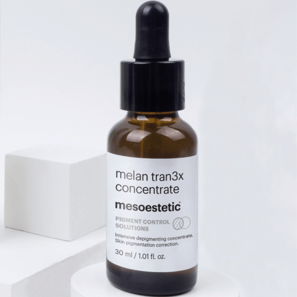 Melan Tran3X Konzentrat von Mesoestetic – Intensive Anti-Pigmentbehandlung