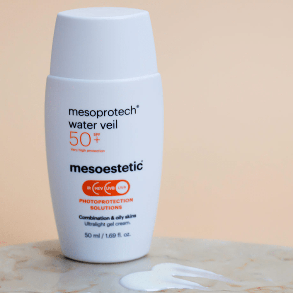 Mesoestetic Water Veil SPF – Leichtes Sonnenschutzfluid mit feuchtigkeitsspendender Formel