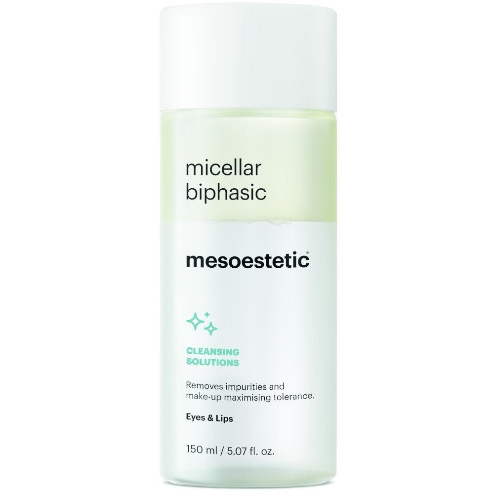 Mesoestetic Micellar Biphasic 150ml – Zweiphasiger Mizellenreiniger zur sanften Make-up-Entfernung und Hautreinigung