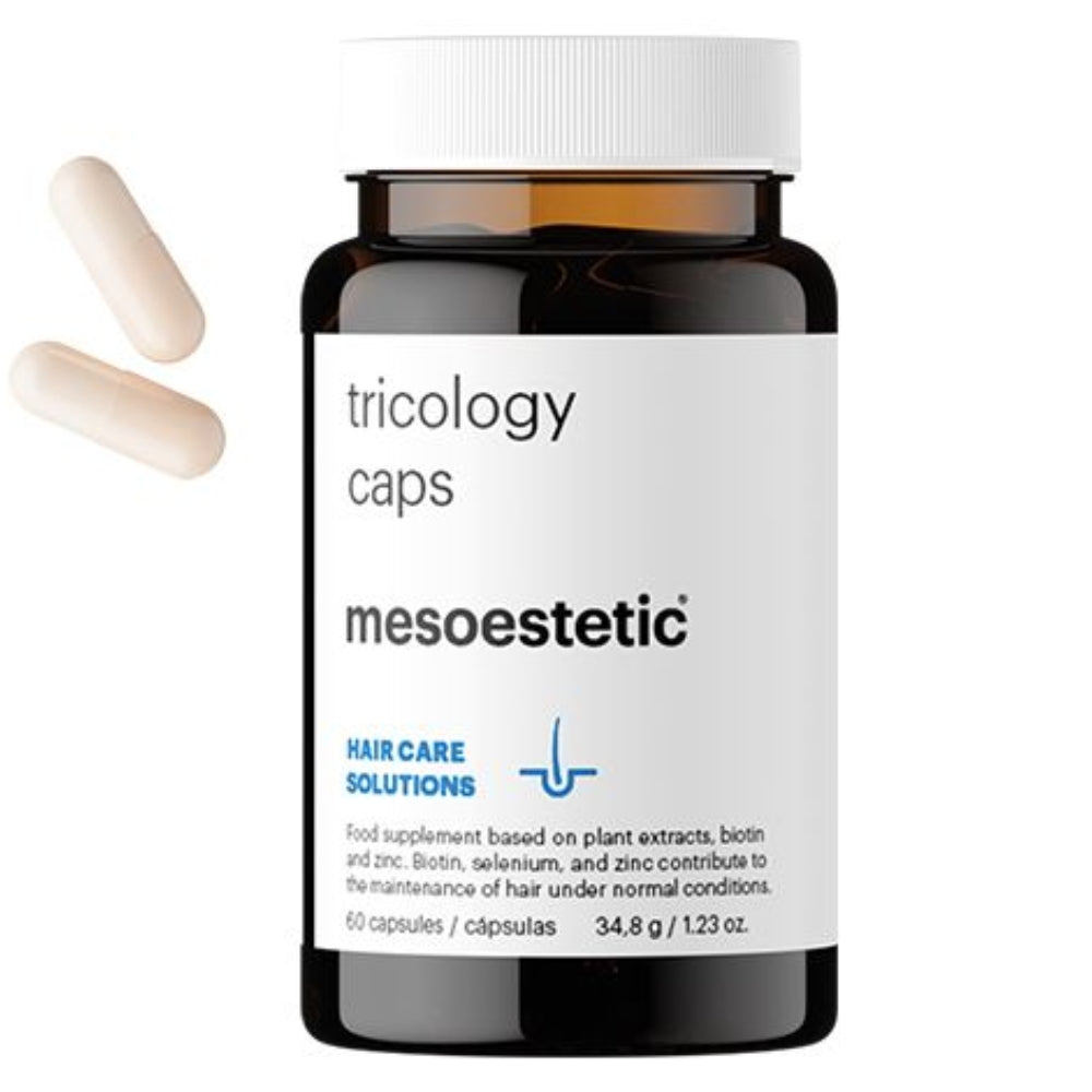 Mesoestetic Tricology Hair Caps – Nahrungsergänzung zur Förderung des Haarwachstums und Haarstärkung