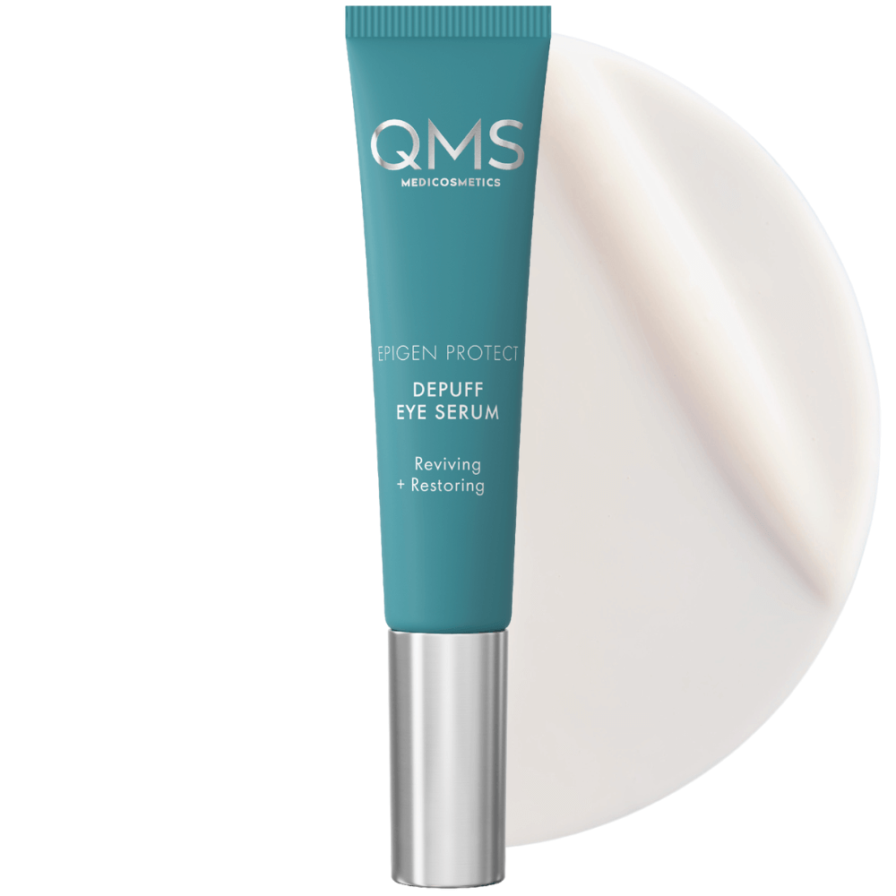 QMS Epigen Protect Depuff Eye Serum – Augenpflege-Serum zur Reduzierung von Schwellungen und Fältchen