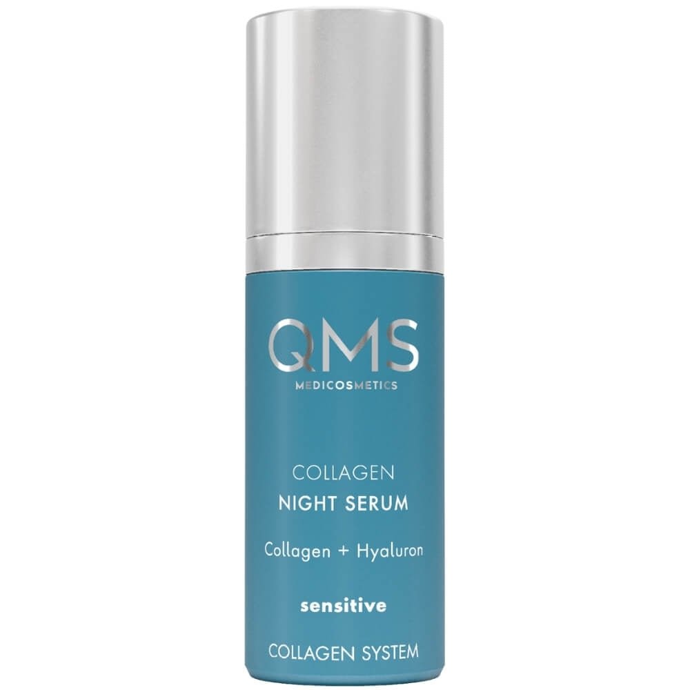QMS Collagen Night Serum 30 ml – intensives Anti-Aging Nachtserum mit marinem Collagen
