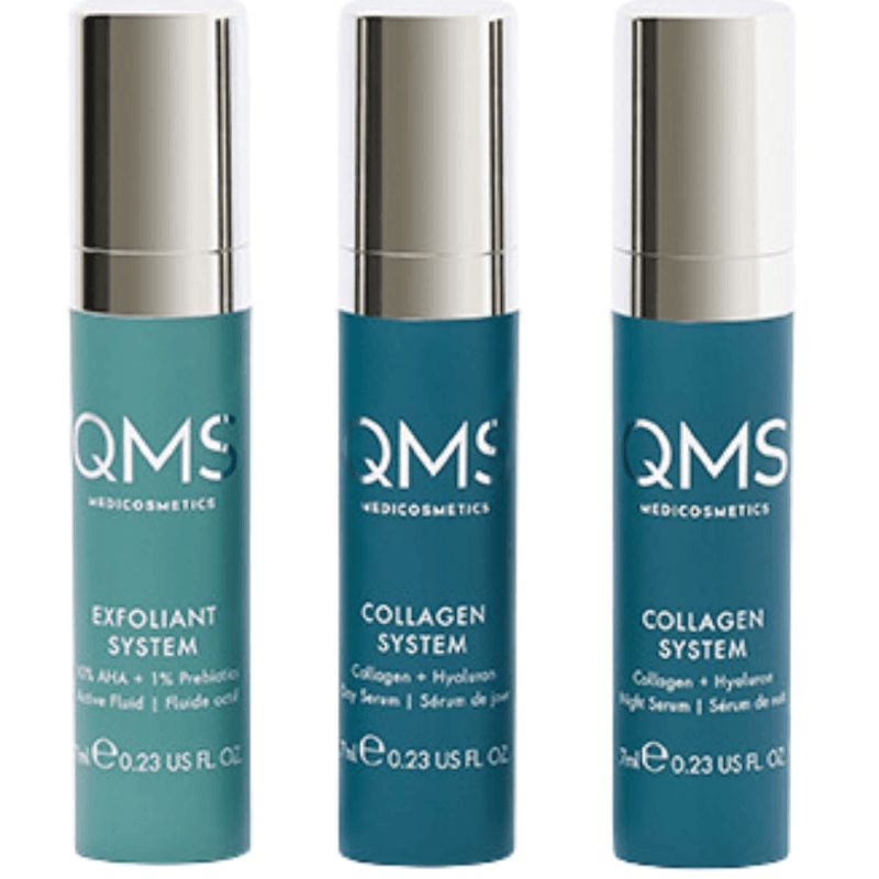 QMS Core System 3x7ml Strong Ampullen – intensiv regenerierende Collagenpflege
