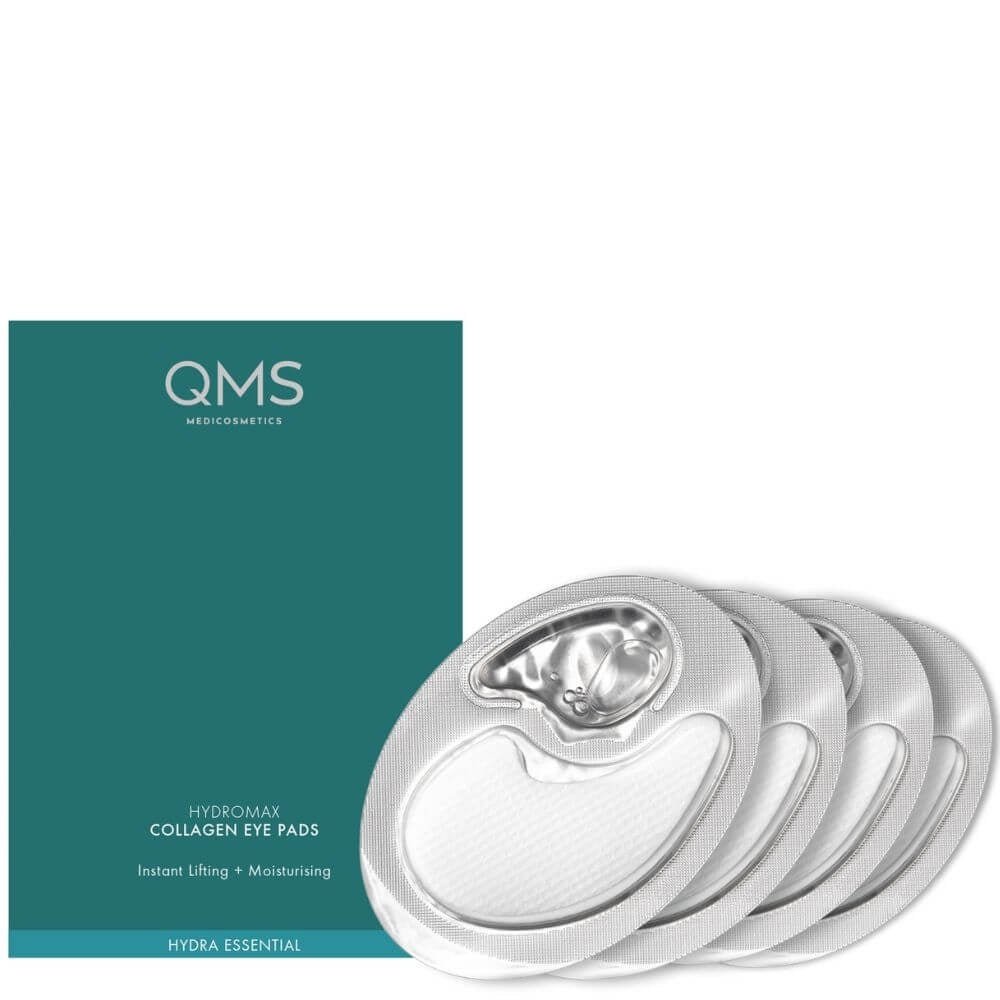 QMS Hydromax Eye Pads 4 x 3 ml – feuchtigkeitsspendende Augenmasken gegen Müdigkeitszeichen