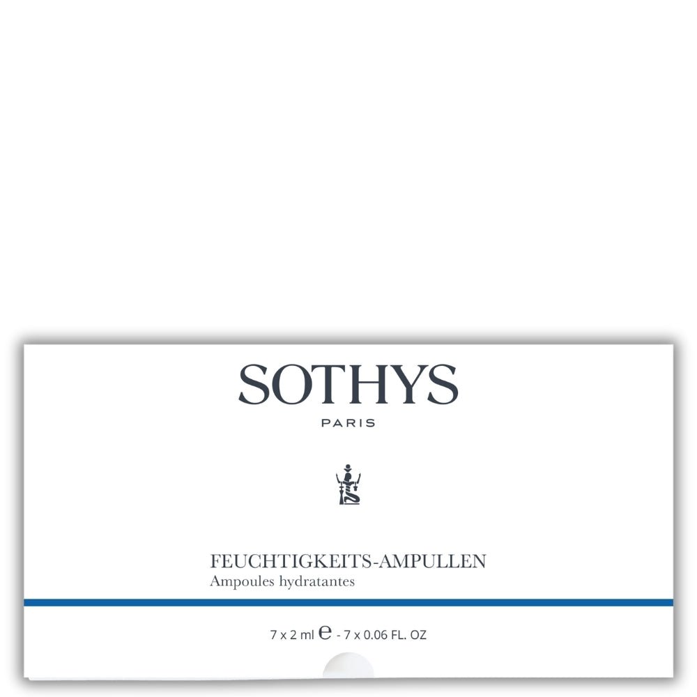 Sothys Ampoules Hydratantes 7x2ml -
Intensiv-Feuchtigkeitsampullen – 7-Tage-Kur für strahlende Haut