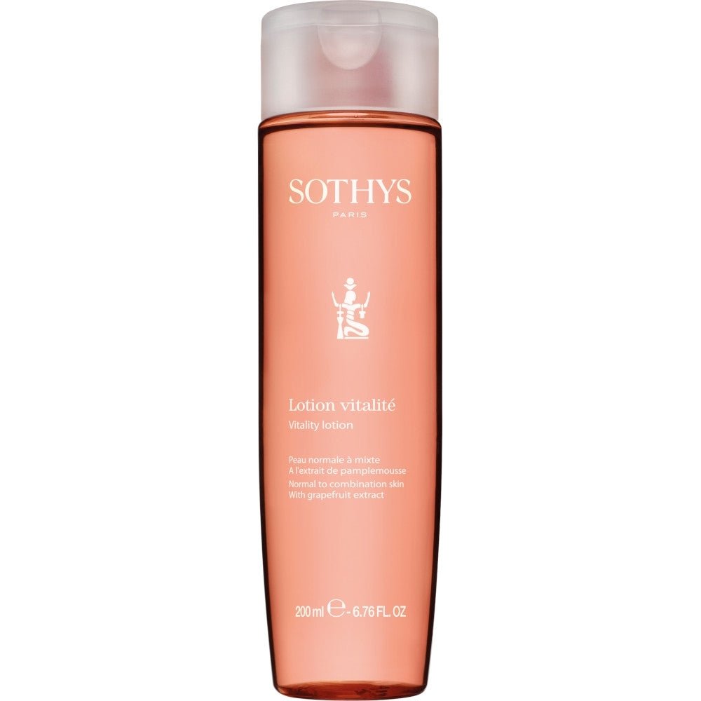 Sothys Lotion Vitalité – Revitalisierendes Gesichtswasser für normale Haut & Mischhaut, 200ml Flasche