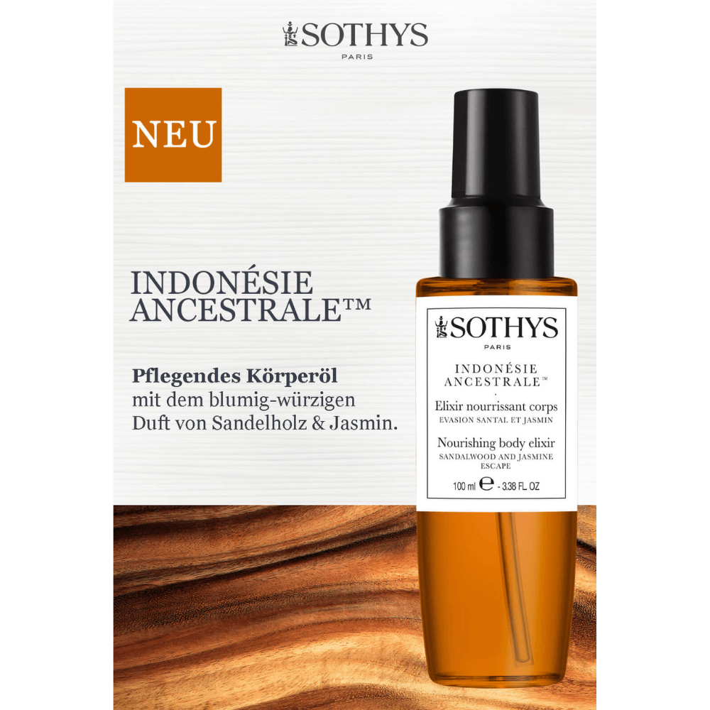 NEU Nährendes Körperöl mit Sandelholz & Jasmin von Sothys – für geschmeidig weiche Haut