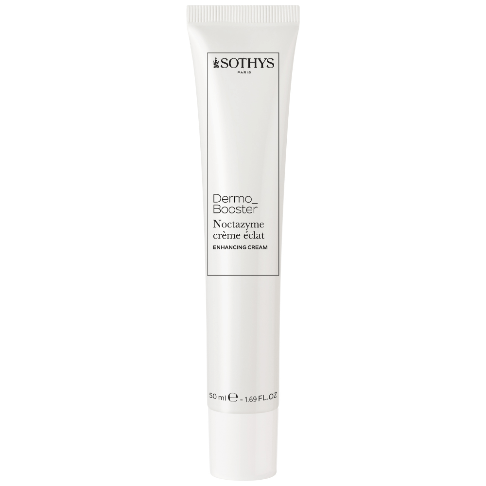SOTHYS Noctazyme Crème Éclat 50 ml – Regenerierende Nachtcreme mit Niacinamid, Enzymen und Probiotika für strahlende Haut