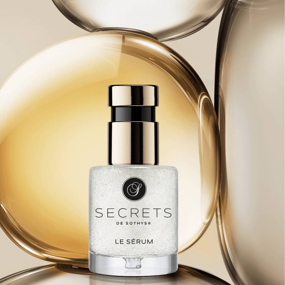 Sothys Secrets de Sothys Le Sérum Elixier Jeunesse 50ml - mit goldenen Hintergrund