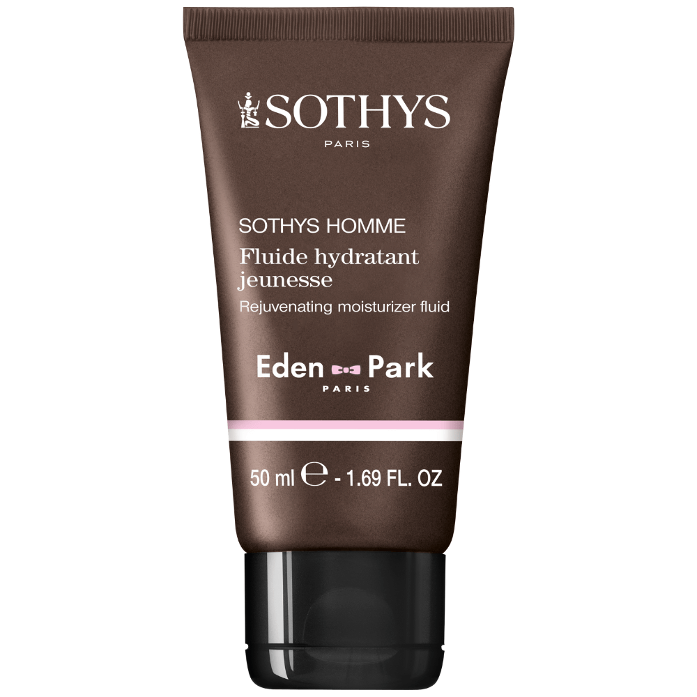 Sothys Homme Fluide Hydratant Jeunesse Eden Park – leichtes, feuchtigkeitsspendendes Anti-Aging-Fluid für Männerhaut