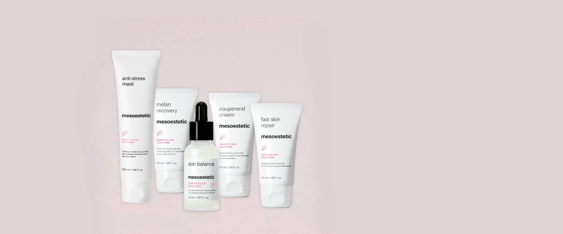 Mesoestetic Sensitive Skin Solutions