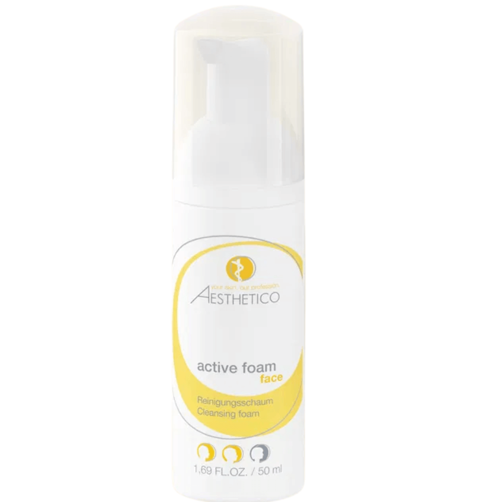 AESTHETICO Active Foam - Reisegröße – milder Reinigungsschaum für empfindliche Haut.
