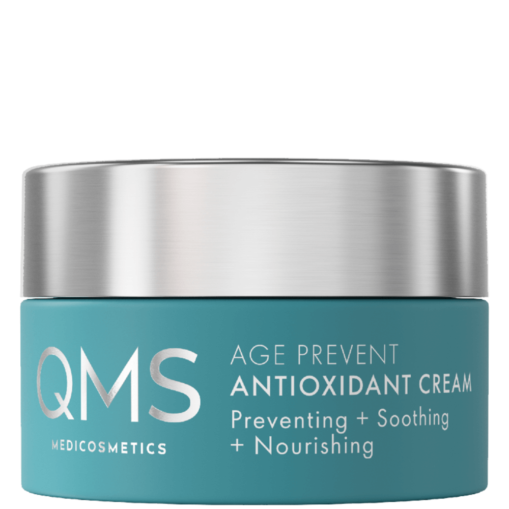 QMS Age Prevent Antioxidant Cream 15 ml – kompakte Anti-Aging-Creme mit Ectoin &amp; Resveratrol für unterwegs